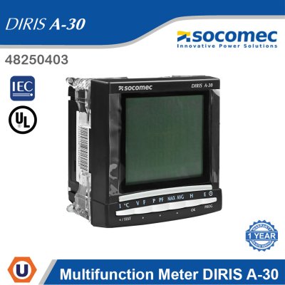 Socomec Multifunction Meter DIRIS A-30 | 48250403