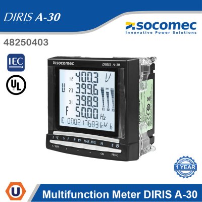 Socomec Multifunction Meter DIRIS A-30 | 48250403