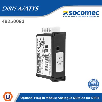 Socomec Optional Plug-In Module Analogue Outputs for DIRIS | 48250093