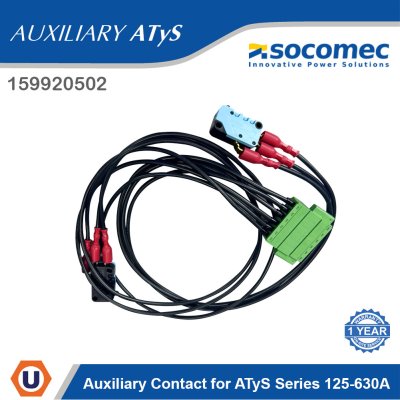 Socomec Auxiliary Contact for ATyS Series 125-630A | 15990502