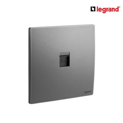 Legrand เต้ารับคอมพิวเตอร์ Lan Cat6 RJ45 Cat6 UTP Socket รุ่นมาเรียเซนต์ | Mallia Senses | 281162DS