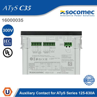 Socomec ATyS C35 Controller With a Display Screen and Communication | 16000035