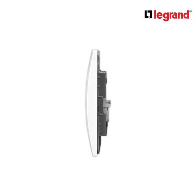 Legrand เต้ารับโทรศัพท์ RJ11 2 ช่อง สีขาว รุ่นมาเรียเซนต์ | Mallia Senses | 281163