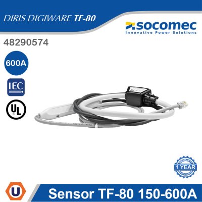 Socomec Sensor TF-80 150-600A 150A Input 600A Output 80mm Bore 600V | 48290574
