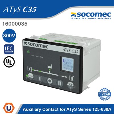 Socomec ATyS C35 Controller With a Display Screen and Communication | 16000035
