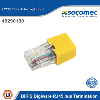 Socomec Terminating Resistor for use with Digiware Bus | 48290180