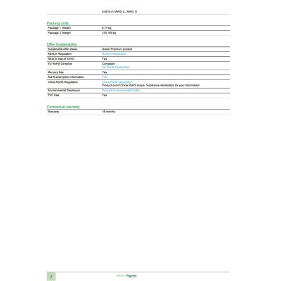 Schneider Electric Safety Switch 100A 1 เฟส 240VAC เซฟตี้สวิตช์ แบบติดตั้งฟิวส์ได้ ใช้ภายในอาคาร | D223N