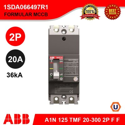 ABB A1N 125 TMF 20-300 2p F F Moulded Case Circuit Breaker FORMULA (36kA) 1SDA066497R1