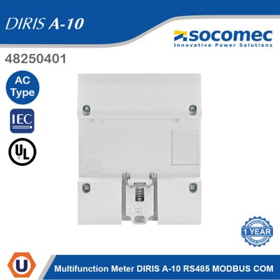 Socomec Multifunction Meter DIRIS A-10 RS485 MODBUS COM | 48250401