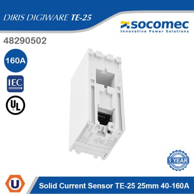 Socomec Solid Current Sensor TE-25 25mm 40-160A | 48290502