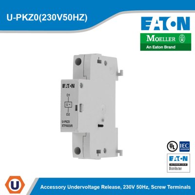 EATON Undervoltage Release PKE AC 230V 50Hz Screw terminals | U-PKZ0(230V50HZ)