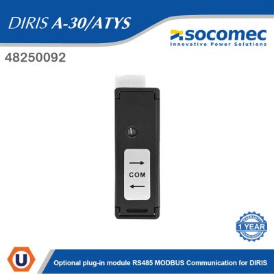 Socomec Optional Plug-In Module RS485 MODBUS Communication for DIRIS | 48250092