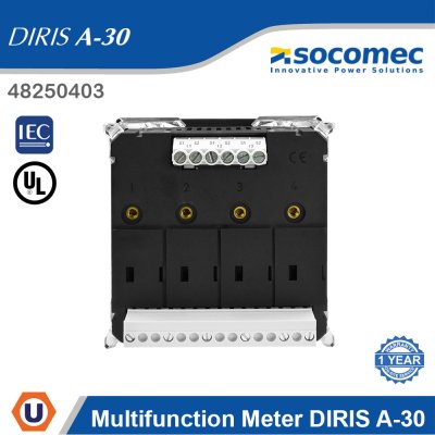Socomec Multifunction Meter DIRIS A-30 | 48250403