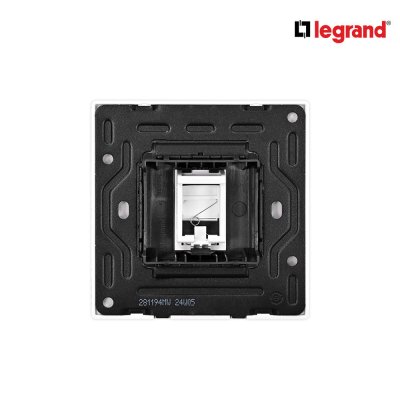 Legrand ช่องเสียบสายสัญญาณ 1 ช่อง สีขาว รุ่นมาเรียเซนต์ | Mallia Senses | 281194MW