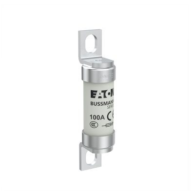 Eaton Bussmann series high speed British standard fuse, Single barrel, 100A, 690 VAC/500 VDC (IEC) | 100FE