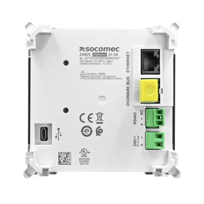Socomec Multi-Point Remote Display DIRIS Digiware D-50 | 48290204 | Socomec