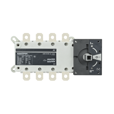 Socomec Manually Operated Transfer Switch Body SIRCOVER I-0-II 4P 250A | 41AC4025 | Socomec