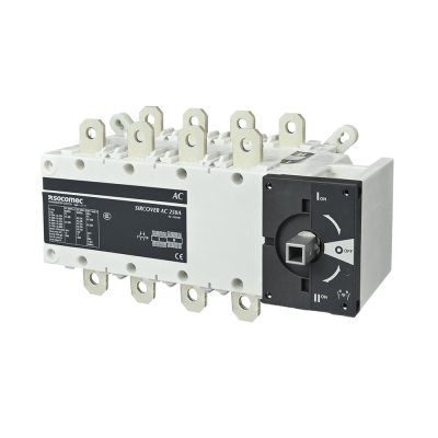 Socomec Manually Operated Transfer Switch Body SIRCOVER I-0-II 4P 250A | 41AC4025 | Socomec