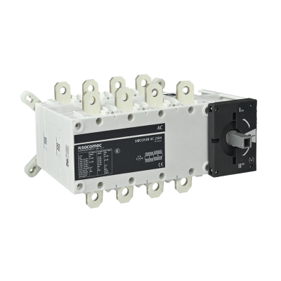 Socomec Manually Operated Transfer Switch Body SIRCOVER I-0-II 4P 250A | 41AC4025 | Socomec