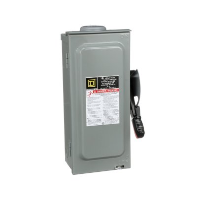 Schneider Safety Switch 30A - 3 เฟส - 600VAC รุ่น HU361RB เซฟตี้สวิตช์ - แบบไม่มีฟิวส์ - ใช้ภายนอกอาคาร - Buy...UCANBUYS