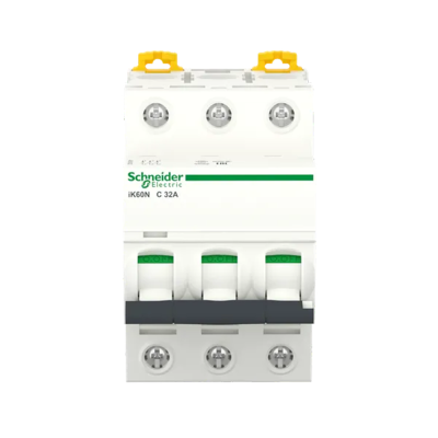 Schneider Electric - Miniature Circuit-Breaker, Acti9 iK60N, 3P, 32A, C Curve, 6000A : A9K24332 ที่ร้าน Ucanbuys