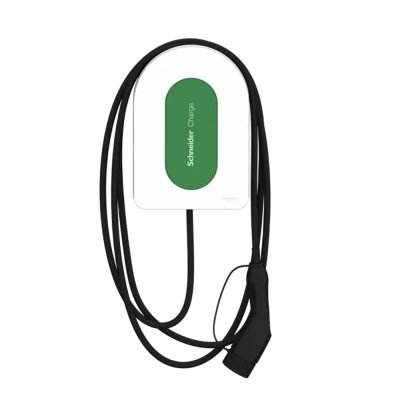Schneider เครื่องชาร์จรถยนต์ไฟฟ้าCharging1P+N, Attached Cable 5m,7.4kW, 32A | EVH5A07N2C5
