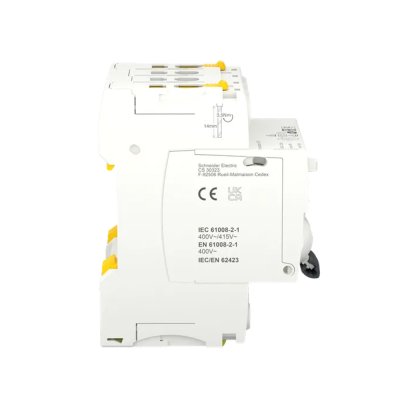 Schneider Electric A9Z51440 EV Charger 4โพล 40 แอมป์ Residual Current Circuit Breaker,Acti9 ilD 4P 40A 30mA Type B,RCCB