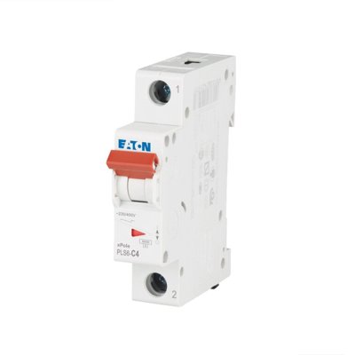 EATON : ลูกย่อยเซอร์กิตเบรกเกอร์ขนาดเล็ก รุ่น 1 โพล 4 แอมป์ (MCB) 1P 4A 6kA รหัส PLS6-C4 สั่งซื้อได้ที่ร้าน Ucanbuys