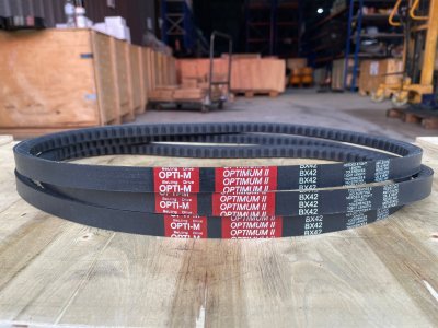 OPTIMUM V-belt สายพานร่องบีมีฟัน BX28 - BX100