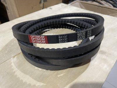 OPTI-M  V-belt สายพานร่องบีมีฟัน BX103 - BX195