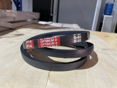 OPTIMUM V-belt สายพานร่องเรียบ B30 - B100