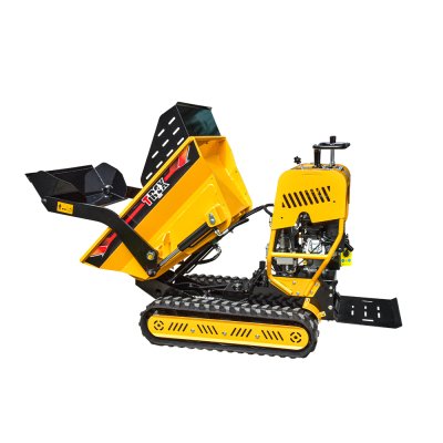 รถบรรทุกตีนตะขาบตักดั้ม-0.8T-ด้านข้าง1