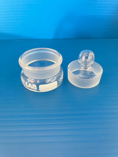 Weighing bottle size 30 ml., low form, "Isolab" (ขวดชั่งสาร)