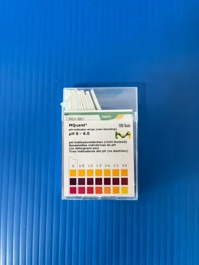 pH Paper, Strips 0-6, "Merck" (100pcs/Pack)