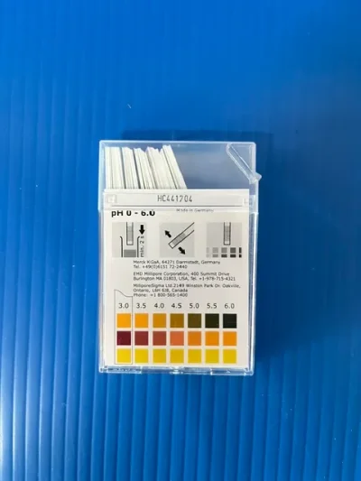 pH Paper, Strips 0-6, "Merck" (100pcs/Pack)