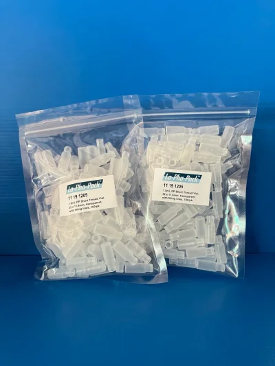 Vial Plastic PP 1.5ml Screwcap ND9(100/PK) "La-Pha-Pack"