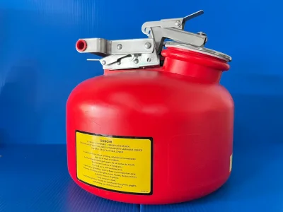 2 Gallon Disposal Can Stainless steel, "Justrite"