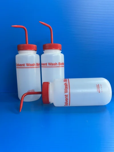 Solvent wash bottle, FLPE, 500 ml, "Nalgene"