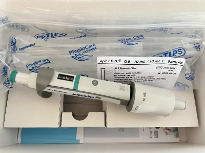 Auto pipette, Research Plus,1-10 ml, "Eppendorf"