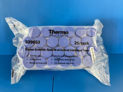 Centrifuge tube Sterile,screw cap,50ml,with rack,"Nunc"