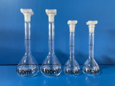 Volumetric flask, class A, (2/PK) , "Brand"