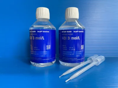 Electrolyte Solution KCL 3 mol/l,250 ml.,"Mettler"