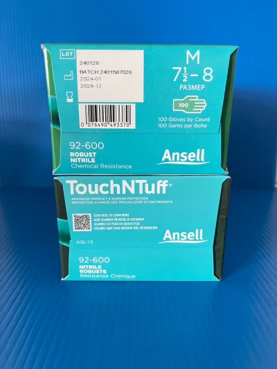 Glove,Nitrile 92-600 (green color),size M,"Ansell"