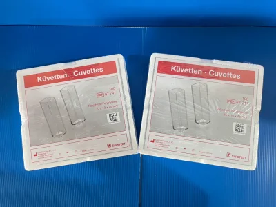 Cuvette PS 2 optical Pathway 10x10 mm, (100/PK),"Sarstedt"