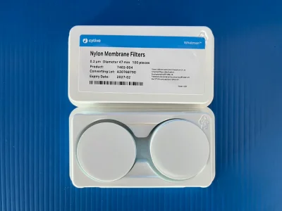 Nylon membrane,0.2um,Dia 47mm,(100pc/Pk)"Whatman"