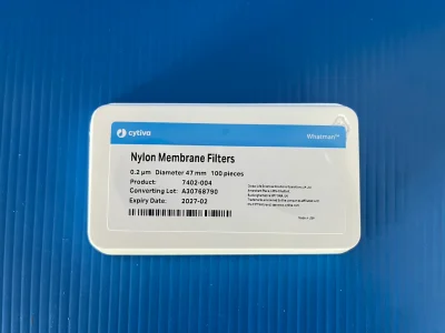 Nylon membrane,0.2um,Dia 47mm,(100pc/Pk)"Whatman"