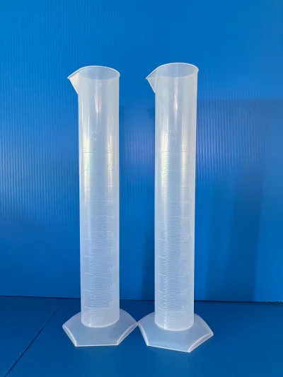 Cylinder plastic size 500 ml., "Polylab"