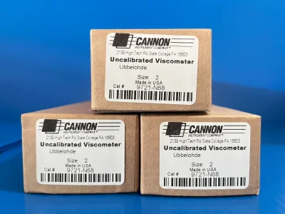 Ubbelohde Viscometer Uncalibrated Size 2 ,"Cannon"