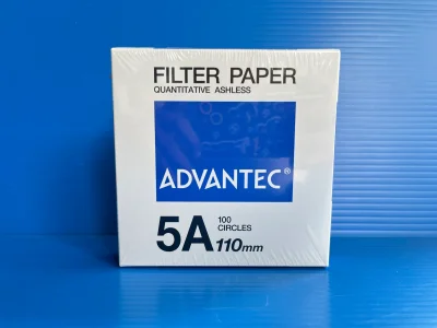 Filter paper No.5A ,Dia. 110 mm., "Advantec"