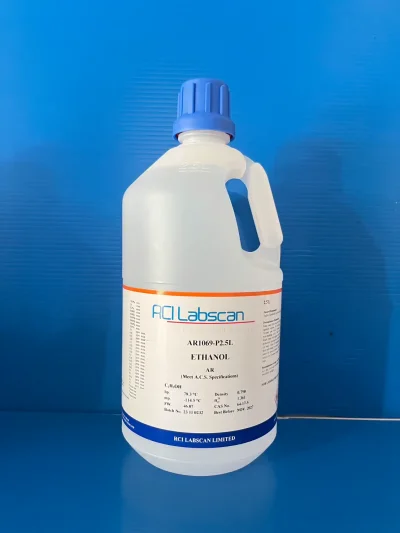 Ethanol AR ,99.7%,PE bottle,2.5L,"RCI-Labscan"